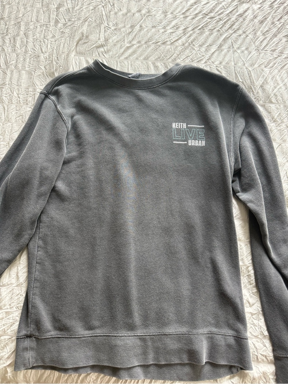 KEITH LIVE Urban Gray Crewneck Sweatshirt